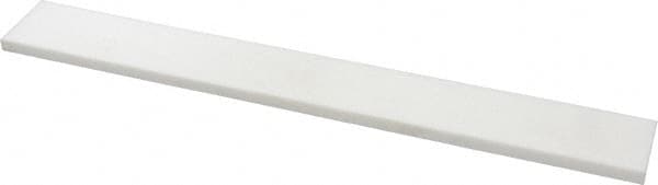 USA Sealing - 1' x 1-1/2" x 1/4" White PTFE (Virgin) Rectangular Bar - Caliber Tooling