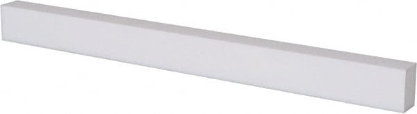 USA Sealing - 3' x 4" x 5/8" White PTFE (Virgin) Rectangular Bar - Caliber Tooling