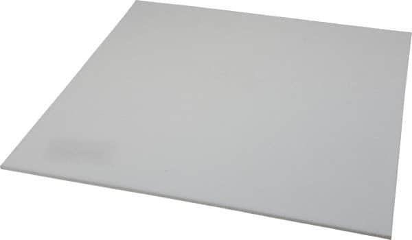 Made in USA - 1/8" Thick x 12" Wide x 1' Long, PTFE (Mechanical Grade) Sheet - ±0.010 Tolerance - Caliber Tooling