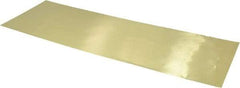 Made in USA - 10 Piece, 18 Inch Long x 6 Inch Wide x 0.001 Inch Thick, Shim Sheet Stock - Brass - Caliber Tooling