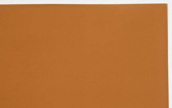 Made in USA - 1 Piece, 10" Wide x 20" Long Plastic Shim Stock Sheet - Tan, ±10% Tolerance - Caliber Tooling