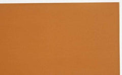 Made in USA - 1 Piece, 20" Wide x 20" Long Plastic Shim Stock Sheet - Tan, ±10% Tolerance - Caliber Tooling