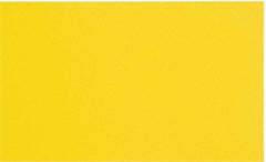 Made in USA - 1 Piece, 20" Wide x 20" Long Plastic Shim Stock Sheet - Yellow, ±10% Tolerance - Caliber Tooling