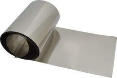 Made in USA - 50 Inch Long x 6 Inch Wide x 0.0015 Inch Thick, Roll Shim Stock - Stainless Steel - Caliber Tooling