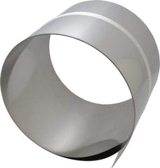 Made in USA - 50 Inch Long x 6 Inch Wide x 0.031 Inch Thick, Roll Shim Stock - Stainless Steel - Caliber Tooling