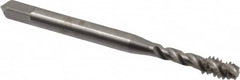 Balax - #10-24 UNC 3 Flute 2B Modified Bottoming Spiral Flute Tap - Powdered Metal, Bright Finish, 2-3/8" OAL, Right Hand Flute, Right Hand Thread, Oversize, H7, Series BX200 - Caliber Tooling