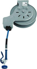 T&S Brass - 15' Spring Retractable Hose Reel - 300 psi, Hose Included - Caliber Tooling