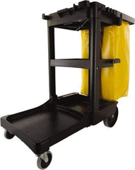 Rubbermaid - Plastic Janitor Cart - 21-3/4" Width - Caliber Tooling