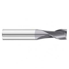 3/4 Dia. x 4 Overall Length 2-Flute Square End Solid Carbide SE End Mill-Round Shank-Center Cut-TiAlN - Caliber Tooling