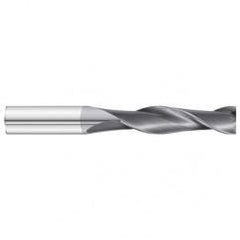 5/8 Dia. x 5 Overall Length 2-Flute Square End Solid Carbide SE End Mill-Round Shank-Center Cut-TiAlN - Caliber Tooling