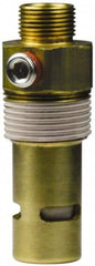 Conrader - 1/2" Brass Check Valve - In-Tank, Comp x MNPT - Caliber Tooling