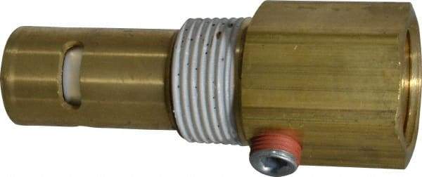 Conrader - 3/4 x 3/4" Brass Check Valve - In-Tank, FNPT x MNPT - Caliber Tooling