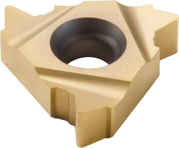 Seco - 22ER External Right Hand ISO Laydown Threading Insert - Grade CP500, TiAlN/TiN Coated Carbide, 12.7mm Inscribed Circle - Caliber Tooling