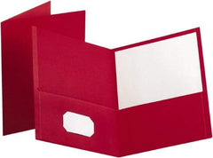 OXFORD - 8-1/2" Long x 11" Wide Pocket - Red - Caliber Tooling