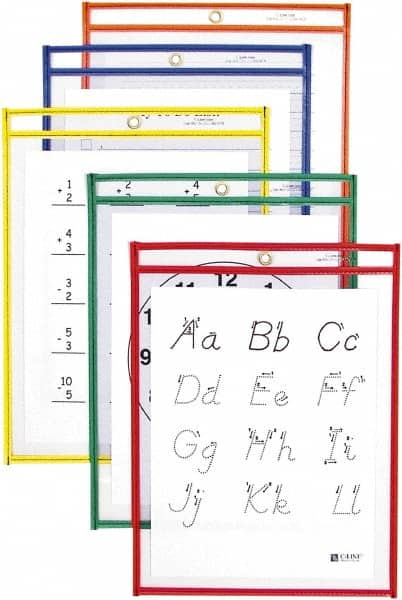 C-LINE - 12" High x 9" Wide Dry Erase - Plastic - Caliber Tooling