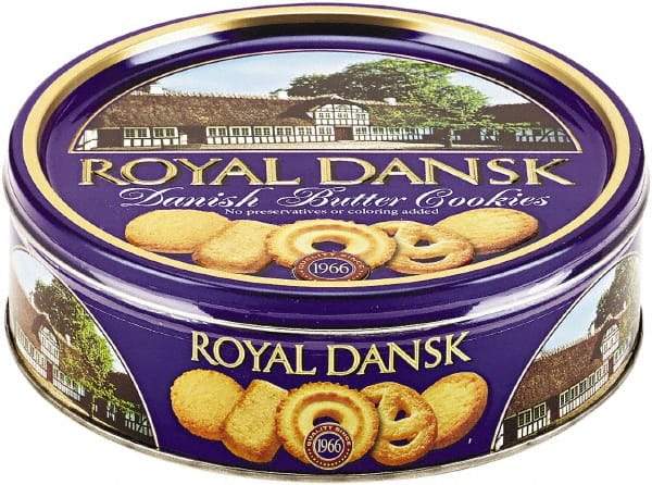 Royal Dansk - Cookies - Cookies, Danish Butter, 12oz Tin - Caliber Tooling