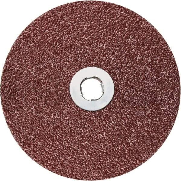 3M - 5" Diam 60 Grit Fiber Disc - Ceramic, 12,000 Max RPM, Series 782C - Caliber Tooling