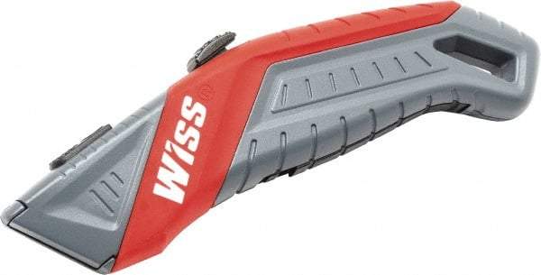 Wiss - Utility Knife - Gray & Red Handle - Caliber Tooling