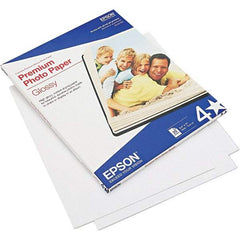 Epson - 8-1/2" x 11" Bright White Photo Paper - Use with Inkjet Printers - Caliber Tooling