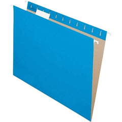 Pendaflex - 9-1/4 x 11-7/8", Letter Size, Blue, Hanging File Folder - 11 Point Stock, 1/5 Tab Cut Location - Caliber Tooling