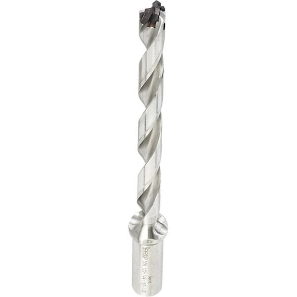 Iscar - 3/8 to 0.39" Diam, 12xD, 4.56" Max Drill Depth, 1/2" Shank Diam, 6.88" OAL, Replaceable Tip Drill - FCP, HCP-IQ, ICK, ICK-2M, ICM, ICP, iCP-2M, QCP-2M Insert, 9 Seat Size, DCN Toolholder, Series SumoCham - Caliber Tooling