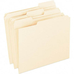 Pendaflex - 10 x 12-1/2", Letter Size, Manila, File Folders with Top Tab - 11 Point Stock, 1/3 Tab Cut Location - Caliber Tooling