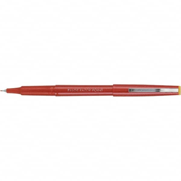 Pilot - Needle Porous Point Pen - Red - Caliber Tooling