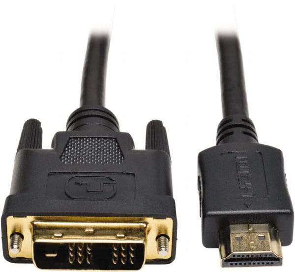 Tripp-Lite - 6' Long, DVI Male; HDMI Male Computer Cable - Black, Male - Caliber Tooling