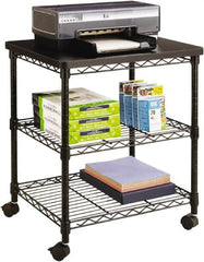 Safco - Black Case/Stand - Use with Office Machines - Caliber Tooling