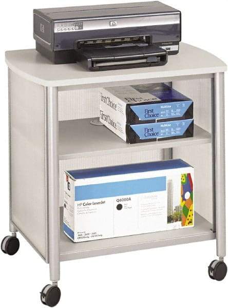 Safco - Gray Case/Stand - Use with Printer, Office Machines - Caliber Tooling