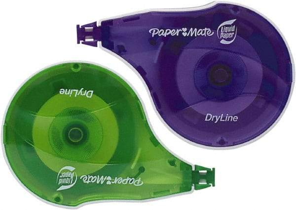 Paper Mate Liquid Paper - 1/6" x 472" Correction Tape Non-Refillable - Caliber Tooling