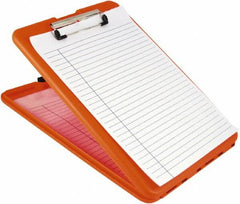 Saunders - 1-1/4" Long x 9-1/2" Wide, Clip Board - High Visibility Orange - Caliber Tooling