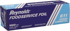 Reynolds - Standard Aluminum Foil Roll, 12" x 1,000', Silver - Use with Food Protection - Caliber Tooling