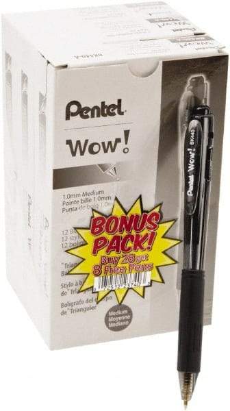 Pentel - Conical Ball Point Pen - Black - Caliber Tooling