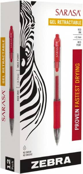 Zebra - Conical Roller Ball Pen - Red - Caliber Tooling