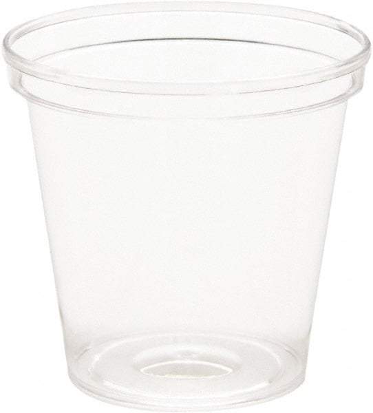 WNA - Comet Plastic Portion/Shot Glass, 1 oz, Clear - Clear - Caliber Tooling