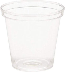 WNA - Comet Plastic Portion/Shot Glass, 1 oz, Clear - Clear - Caliber Tooling