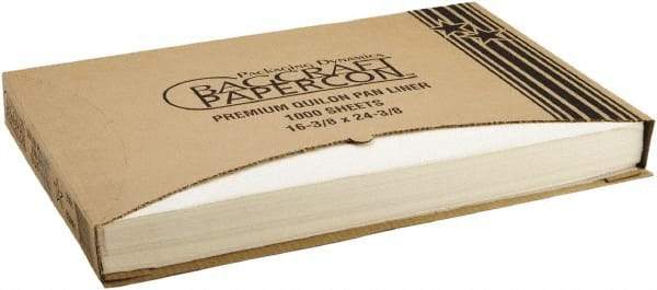 Bagcraft Papercon - Grease-Proof Quilon Pan Liners, 16-3/8 x 24-3/8" - Natural (Color) - Caliber Tooling