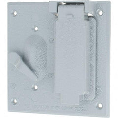 Leviton - Electrical Outlet Box Zinc Device Cover - Caliber Tooling