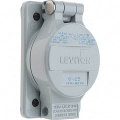 Leviton - Straight Blade Receptacles   Receptacle Type: Single Receptacle    Grade: Industrial - Caliber Tooling