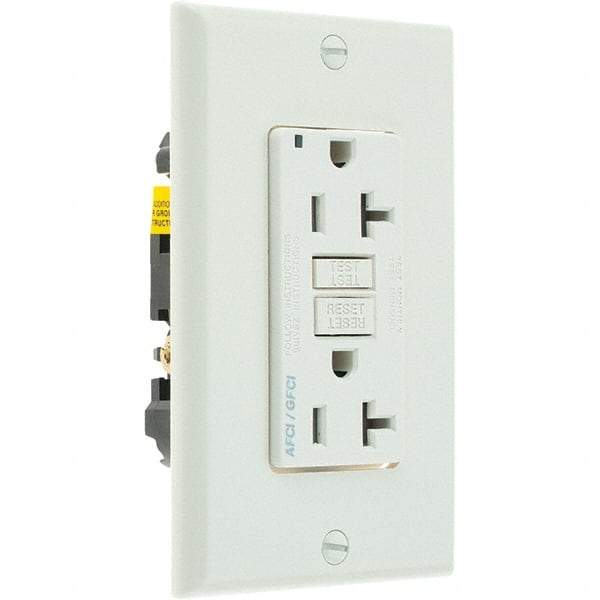 Leviton - GFCI Receptacles Grade: Commercial Color: Light Almond - Caliber Tooling