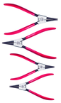 Wiha Straight External Retaining Ring Plier Set -- 4 Pieces -- Includes: Tips: .035; .050; .070; & .090" - Caliber Tooling