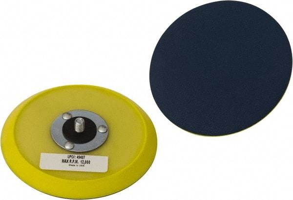 Camel Grinding Wheels - 6" Diam Disc Backing Pad - 10,000 RPM - Caliber Tooling