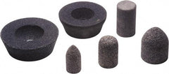 Camel Grinding Wheels - 4" Diam, 2" Overall Thickness, 16 Grit, Type 11 Tool & Cutter Grinding Wheel - Coarse Grade, Silicon Carbide, N Hardness, Resinoid Bond, 9,070 RPM - Caliber Tooling