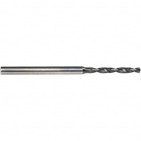 Emuge - 1.4mm, 140° Point, Solid Carbide Micro Drill Bit - Caliber Tooling