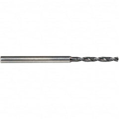 Emuge - 1.4mm, 140° Point, Solid Carbide Micro Drill Bit - Caliber Tooling