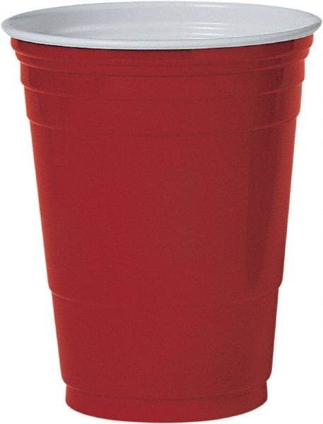 Solo - Plastic Party Cold Cups, 16 oz - Red - Caliber Tooling