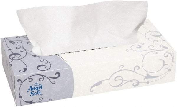 Georgia Pacific - Flat Box of White Facial Tissues - 2 Ply, Recycled Fibers - Caliber Tooling