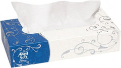 Georgia Pacific - 30 125-Sheet Boxes Flat Box of White Facial Tissues - Caliber Tooling