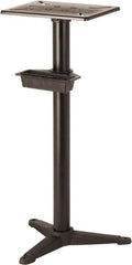 Enco - 29-1/2" Long, Grinding Pedestal Stand - Use with 6, 7, 8 & 10" Grinders & Buffers - Caliber Tooling